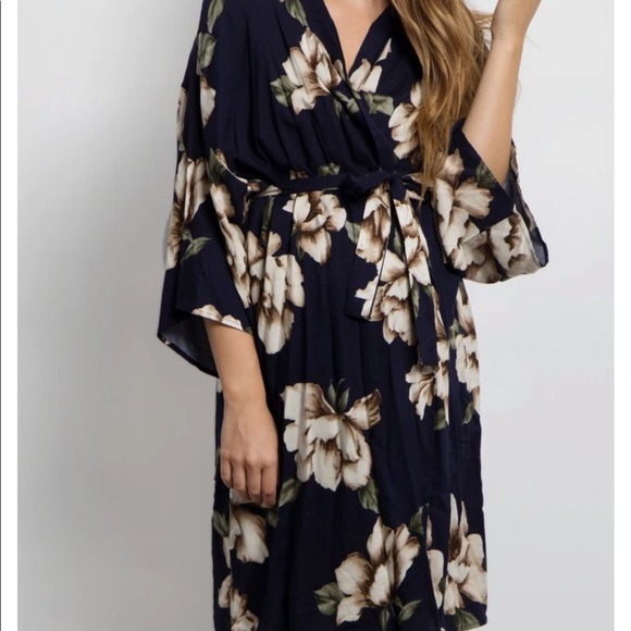 Pinkblush Other - Floral maternity robe